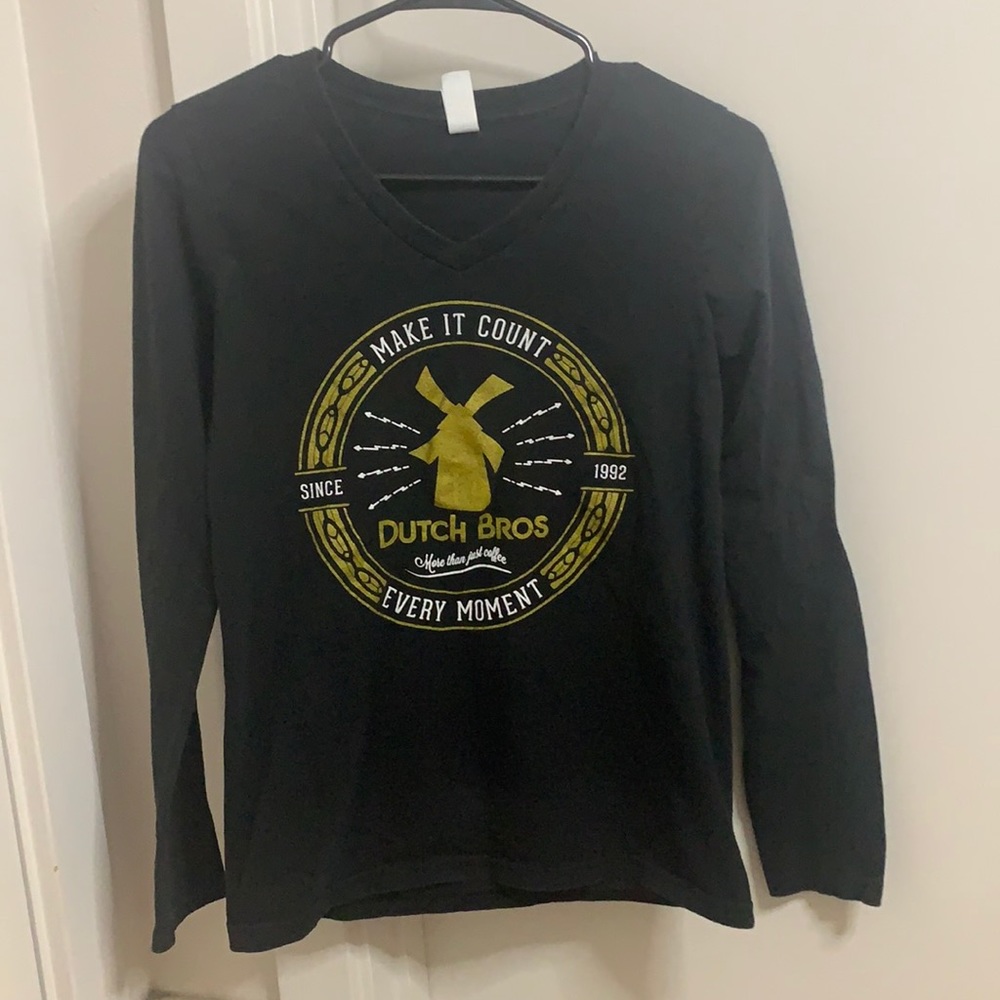 Dutch Bros Black Long Sleeve
